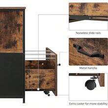 Filing Cabinets - Rust Brown - View 3