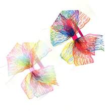 1pc Women's Lace Bow Headband Hair Accessory, Suitable For Halloween And Various Holiday Theme Party Costume Props And Daily Dress-Up Accessories - Multicolor - View 9