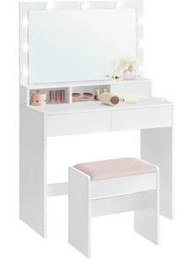 Table And Chair Set - Cloud White - View 1