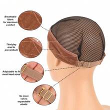 Adjustable Velvet Wig Grip Band, Suitable For Full Wigs And Glueless Wigs - View 6
