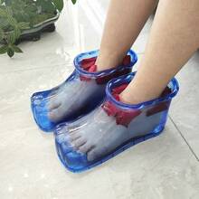 1 Pair Portable Foot Soak Basin With Heat Massage, Relieve Foot Fatigue And Relax - Multicolor - View 5