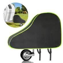 Universal Trailer Hitch Cover Windproof Towing Bar Guard With Storage Bag - A - View 1