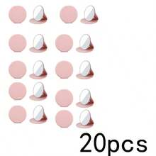 1/2/5/10/20 Mini Folding Portable Makeup Mirror With Stand Design, Suitable For Travel And Daily Use, Minimalist Style Round Desktop Folding Mirror, Back-To-School Essential, Back-To-School Season, Gift For Friends, Family, And Teachers. - Multicolor - View 11
