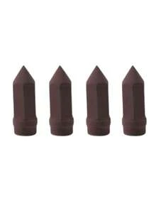Pencil‑Shaped Makeup Sponge Precision Cosmetic Sponge Dry & Wet Use For Contour Concealer Highlight Detail Makeup Blending Sponge Puff - Multicolor - View 17