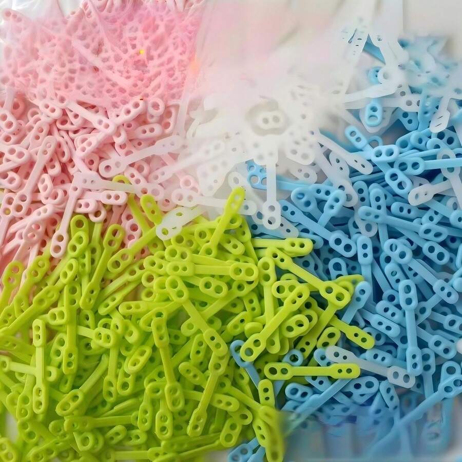40pcs Colorful Anti-Slip Anti-Wind Clothes Hanger Clips, Dorm Balcony Laundry Anti-Drop, Multi-Functional Silicone Material, Laundry Dedicated For Home Outdoor, Outdoor Clothes Drying Rack Anti-Drop Fixed Clips, Suitable For Outdoor, Closet Storage, RV Laundry And More - A - View 1