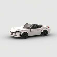 MIKEMENG 411片經典MOC積木賽車套裝，成人DIY汽車玩具模型，適合收藏，城市科技冠軍盃系列，適合作為生日、萬聖節、聖誕節送給男友、丈夫的禮物 - 型號 - 查看 6