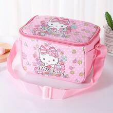 Christmas Halloween SANRIO Tote Bag Crossbody Lunch Box Bag Insulated Cartoon Lunch Bag Bento Bag Crossbody Lunch Box Bag [Random Pattern] - View 4