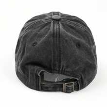 1pc Unisex Embroidered Heart Pattern Baseball Cap, Solid Color Lightweight Soft Brim Baseball Cap, Fashion Accessory - Multicolor - View 7