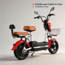 Electric Bicycles - Pink - View 3