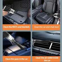YAIUZGOO Penyedot Debu Genggam Nirkabel Portabel, Pembersih Debu Mini untuk Mobil dan Rumah, Cocok untuk Bulu Hewan Peliharaan, Sofa dan Sudut, Pembersih Debu Nirkabel Multifungsi, Baterai 1800mAh, Pembersih Ringan dengan Daya Hisap Tinggi - A - View 6