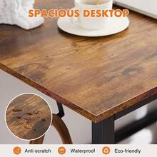 Home Office Desks - Brown - View 2