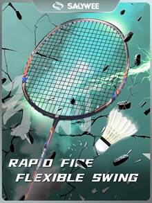 ALP Archer T700 Pro Full Carbon Offensive Badminton Racket, Sturdy Shaft For Vibration Damping, Tension ≤30lbs, With Free Bag And Grip Tape, Head-Heavy Design Enhances Power, Ideal For Tournaments, Training Players, Black/Red/Purple Sports Gear - Multicolor - View 4