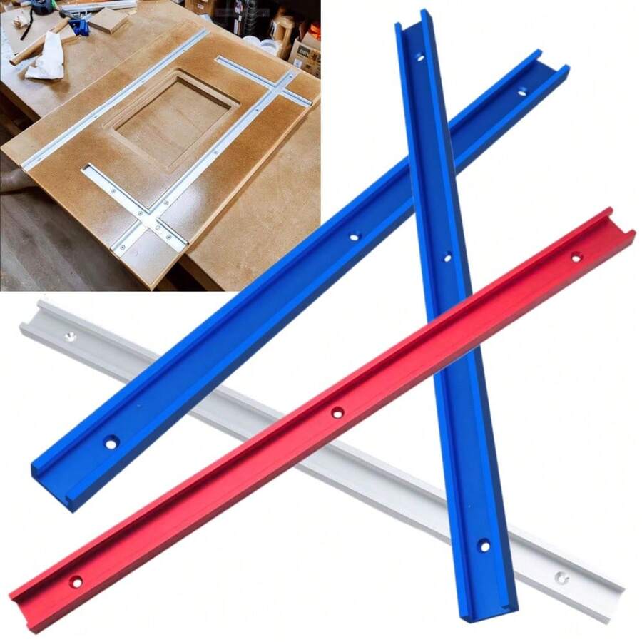 T30 Woodworking Groove, Aluminum Alloy T-Shaped Track Groove, Suitable For Table Saw DIY Projects And Woodworking, A Sturdy And Durable T-Shaped Track Groove Tool