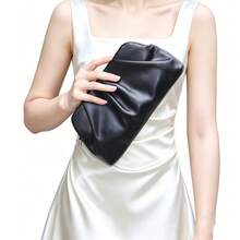 Dancing Engine Women's Luxury Designer PU Leather Evening Clutch Handbag - Multicolor - View 14