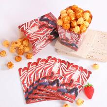 6pcs/12pcs/24pcs Anime Cartoon Theme Party Candy Boxes, Theme Party Gift Boxes, Candy And Cookie Boxes, Party Gift Bags, Party Gift Boxes, Suitable For Birthday Party, Candy And Popcorn Box Decoration, Applicable For Back To School Season Party, Holiday Essential Party Supplies - Multicolor - View 5
