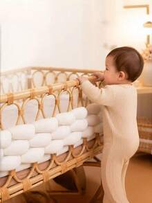 1pc Multi-Color Optional Baby Bed Rail Soft Padding, Any Weave Newborn Anti-Collision Soft Bumper, Children's Room Decor - Multicolor - View 8