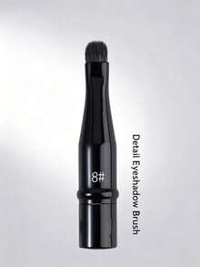5/1 Pc Mini Travel Makeup Brush Set With Clear Box, Contour Brush, Concealer Brush, Eyeshadow Brush, Eyebrow Brush, Convenient For Travel, Soft And Multi-Functional To Meet Daily Makeup Needs - Black - View 14