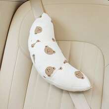 Cute Sweet Style Neck & Shoulder & Chin Support Neck Pillow, Sleep-Aid Car Seatbelt Travel Pillow, Suitable For Road Trips, Highway Driving, Daily Commuting, All-Season Use, Car Interior Rest Accessory - Multiple Styles - View 15