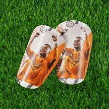 2pcs Mini Soccer Shin Guards, Anti-Slip Shock-Absorbing Leg Protectors, Thickened Lightweight Soccer Training Shin Guards For Men And Women - Multicolor - View 10