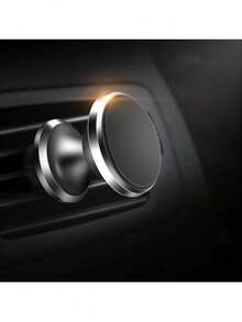 1pc Magnetic Car Phone Holder, Air Vent Mount Strong Magnet Universal Car Phone Holder Suitable For Vehicles - Multicolor - View 3