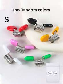 DIY Beading Accessories: Spring-Loaded Bead Stoppers With Protective Rubber Sleeve - Prevent Beads From Slipping - Essential Tool For Handmade Jewelry Making (Random Color) - Multicolor - View 16