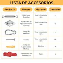 Shade Sail Hardware - Multicolor - View 5