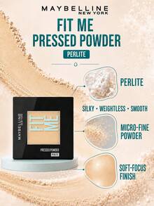 Maybelline 美寶林 Soft Matte Powder 120 柔霧粉餅 8.5g，3合1定妝＋補妝＋提亮，控油＋柔焦毛孔＋霧面妝效，適合中性至油性白皙膚色 - 美寶蓮FITME粉餅120 - 查看 6