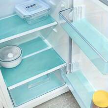 10 Pcs Blue EVA Refrigerator Shelf Liner, Washable And Easy To Clean, Suitable For Freezer Shelves, Cabinets, And Kitchen Protection Mats - 29*45 cm + 11.42*17.72 Inches - View 8