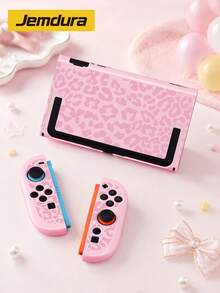 Accessories For 2 (2025), Pink Leopard Pattern, Compatible With Switch 2/Switch OLED/Switch NS Protective Case, Storage Bag, Dock Case With Cartridge Slot, Game Card Case. Protect Your Device And Makes The Best Gift For Switch Players - Multicolor - View 20