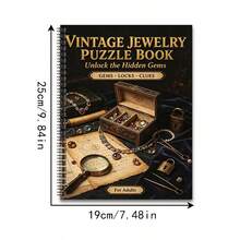 Buku Permainan Puzzle Dewasa, Permainan Puzzle Petualangan, Tema Sejarah dan Arkeologi, Cocok untuk Tantangan Puzzle Dewasa, Santai dan Meredakan Stres, Tersedia Berbagai Gaya (Pulpen Tidak Termasuk) - Sepotong Tunggal - View 15
