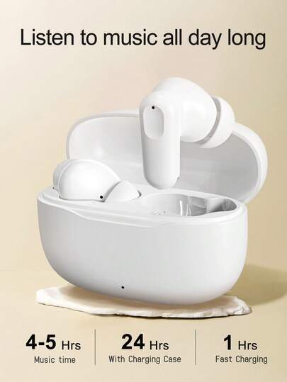 Low Latency Titanium Diaphragm Sound Quality, Touchless Control, Bluetooth Earbuds, In-Ear Sports Earphones, Long Battery Life, High-Definition Noise Cancellation, Universal Interface, Sports And Gaming Earphones