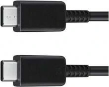 Samsung - Cable USB tipo C a USB tipo C EP-DN975 de 1 m, 100 W (5 A), para carga rápida y transferencia de datos USB 2.0 - Negro - Ver 2