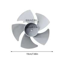 Floor Fan Replace Leaves Easy Install High Strength Summer Appliance Part Circulating Fan Replacement Leaves For Living Room - View 9