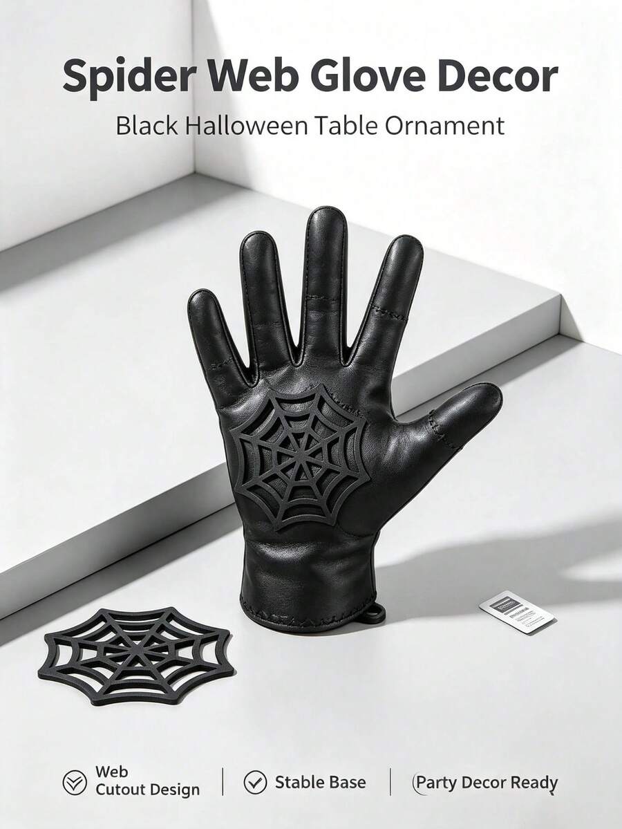 4/2/1pc Halloween Spider Web Wooden Coasters, Eerie Spider Web Hollow Design, Creative Desktop Decor, Gothic Style Personalized Heat-Insulating Pads, Suitable For Parties, Weddings, Birthdays, Halloween Decorations And Holiday Party Table Settings