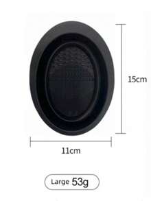 1pc Foldable Mini Silicone Bowl, Makeup Brush Cleaning Bowl, Multi-Texture Makeup Brush Washer, Reusable Beauty Tool Cleaning Bowl, Deep Clean Makeup Brushes, Size Options - A - View 18