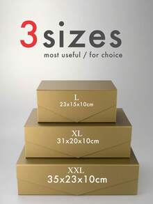 3 Sizes 7 Colors Premium Gift Box Set With Lid, Blank Luxury Packaging Boxes, Suitable For Wedding, Bridesmaid, Birthday, Christmas, Graduation Party Gifts - Multicolor - View 10