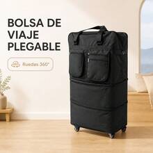 Rolling Travel Bags - Black - View 1