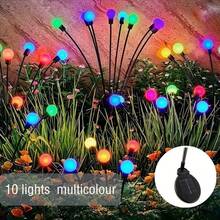 Solar Firefly Lawn Lights,8 Adjustable Twinkling Fairy Light Modes,IP Waterproof Outdoor Decor Lamp,Perfect For Garden Yard Backyard Balcony, Cafe‑Style Rooftop Walkway,Xmas Festive Decoration For Backyard Evening Gathering,Vivid Soft Glowing Effect - Solar Firefly - View 13