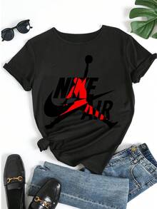 Women T-Shirts - 黑色 - 查看 5