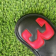 10 buah Pelindung Kepala Stik Golf, Pelindung Kepala Stik Besi Kulit Berbagai Gaya, Pelindung Kepala Stik Golf Berkualitas Tinggi/Penutup Stik Golf/Aksesoris Golf - Hitam - View 3