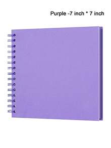 10 Inch Photo Album, Scrapbook, DIY Photo Album, 8 Inch, 7 Inch, Wedding Photo Album, Family Photo Album, Graduation Photo Album, Commemorative Photo Album, For Friends, Family, Classmates, Holiday Party Commemorative Album - Square Style - View 15