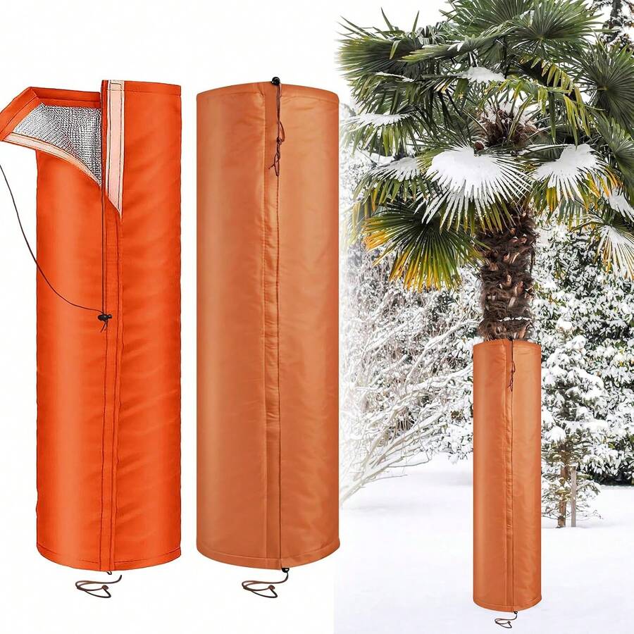 Palm Tree Root Protectors Winter Protection For Trees Root Self Adhesive Plant Trunk Insulation Cover With Drawstring For Garden Outdoor Cold Weather Plants Trunk Protection - Protective Cover - View 1