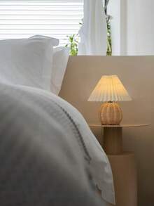 1 buah Lampu Anyaman Buatan Tangan, Bertenaga USB, Gaya Seni Asia Tenggara Modern Retro Kreatif Lampu Meja Dekoratif Kelas Atas, Cocok Untuk Kamar Tidur, Meja Kerja, Ruang Tamu - MultiWarna - View 4