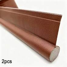 2pcs/1pc Self-Adhesive Door Bottom Seal Strip - Durable, Dustproof, Insect-Proof Seal Strip, Adjustable Door Bottom Seal Gap, Reduces Wind, Light, Cold Air , Suitable For Workshops And Homes, Curved Design | Durable Plastic Strip - A - View 8