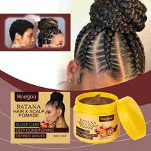 Batanaba Wave Styling Hair Wax Scalp Care Cream Deep Nourishing Repairing Styling Dreadlocks Braids Hair Styling Hair Care Pomade - Hair Wax 1 Jar - View 2