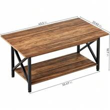 Pedestal Tables - Brown - View 3