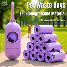 150pcs Scented Dog Poop Bags -Pet Waste Bags With Dispenser, Thickened, Portable, Pet Waste Bags Suitable For Car Trash Cans And Small Trash Cans, Leak-Proof Pet-Specific Garbage Bags, Suitable For Outdoor Dog Walking - View 1