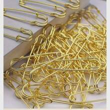 10pcs Thick Metal Safety Pins, Anti-Exposure Brooch, Clothing Waistband Adjustment Pins - Multicolor - View 10