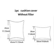 LCUHPCL 1件裝奢華花卉聖誕快樂3D刺繡枕套，適用於臥室、客廳、沙發、日常使用、派對及各種場合 - 米色 - 查看 3