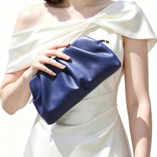 Dancing Engine Women's Luxury Designer PU Leather Evening Clutch Handbag - Multicolor - View 13